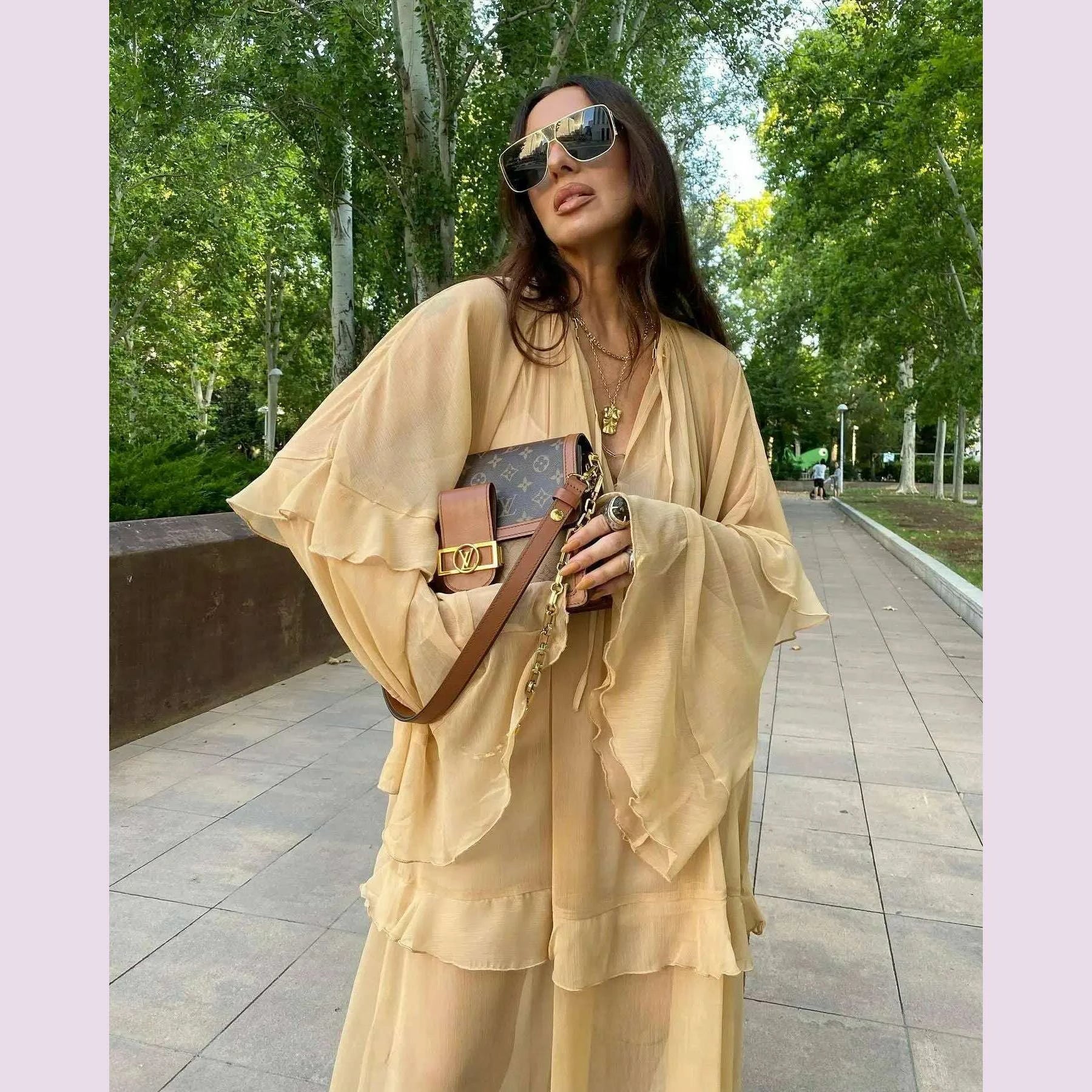 tornova-chiffon-ruffled-long-dress-for-women-flared-sleeves-long-sleeve-v-neck-high-waist-dress-female-summer-casual-loose-dress-kimlud-kimlud-33915561