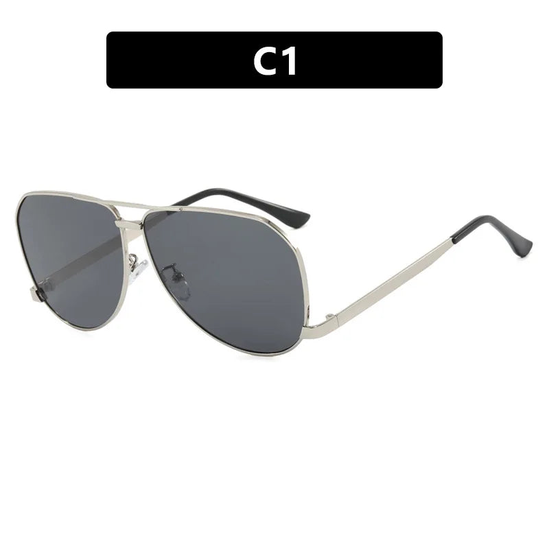 2025 Women Sunglasses Aviation Sung Glasses Retro Female Pilot Driving Travel Outdoor Ins Eyewears Oculos De Sol UV400