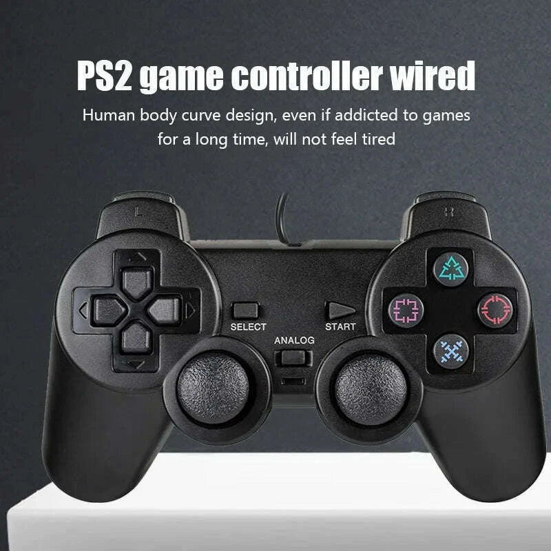 wired-gamepad-joypad-for-ps2-controller-p2-dualshock-game-pad-joystick-for-ps-2p-2-consolekimlud-womens-fashion-34608577