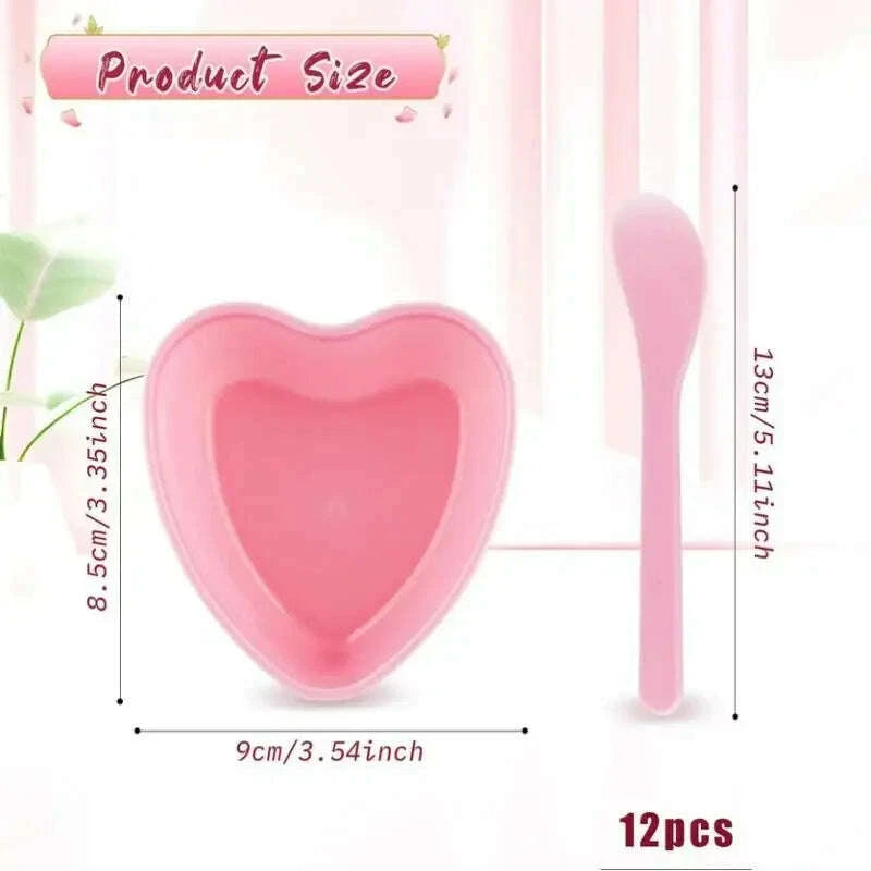 612-pcs-heart-shaped-facial-mask-mixing-bowl-with-scraper-plastic-diy-skin-care-tool-suitable-for-family-and-salonkimludkimlud-35569321