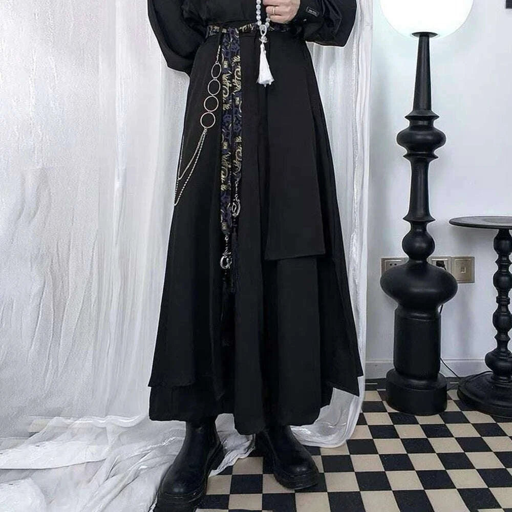 2025-summer-new-mens-splicing-irregular-skirt-pants-chinese-retro-fashion-trend-leisure-loose-breathable-niche-mens-bottomskimlud-womens-fashion-34606198