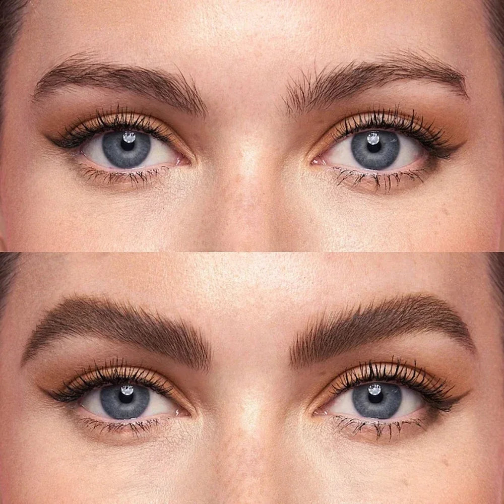 Semi Permanent Dye Kit 2-in-1 Waterproof Brow Tint — Black Brown | KIMLUD