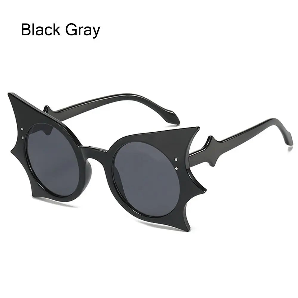 Rimless Bat Shaped Sunglasses UV 400 Protection — Multicolor | KIMLUD