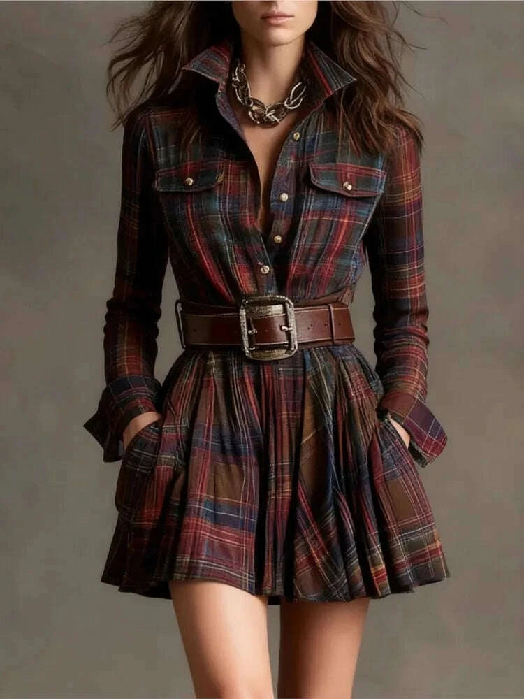 spring-autumn-new-style-temperament-commuting-womens-dress-fashionable-plaid-print-lapel-long-sleeve-belt-waist-a-line-dresskimlud-womens-clothes-35081881