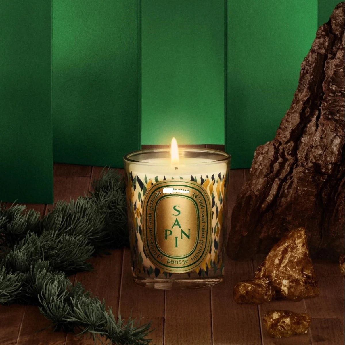 Transparent Glass Scented Candle Romantic Glow — Clear | KIMLUD
