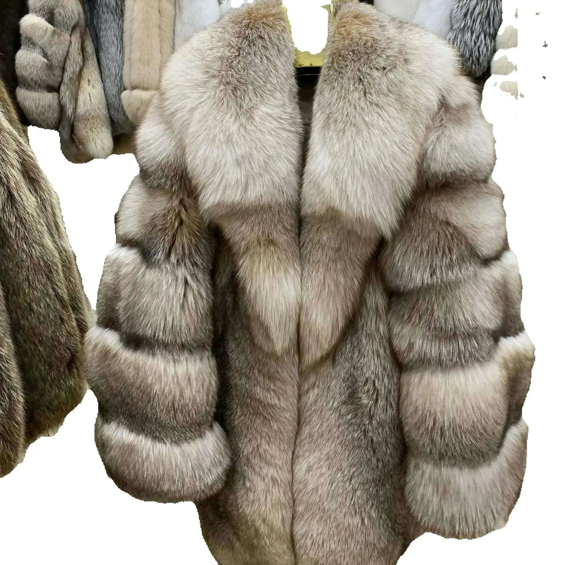 high-end-elegant-womens-silver-blue-fox-jacket-long-fox-collar-v-neck-custom-color-real-fox-fur-womens-coatkimludkimlud-35569617