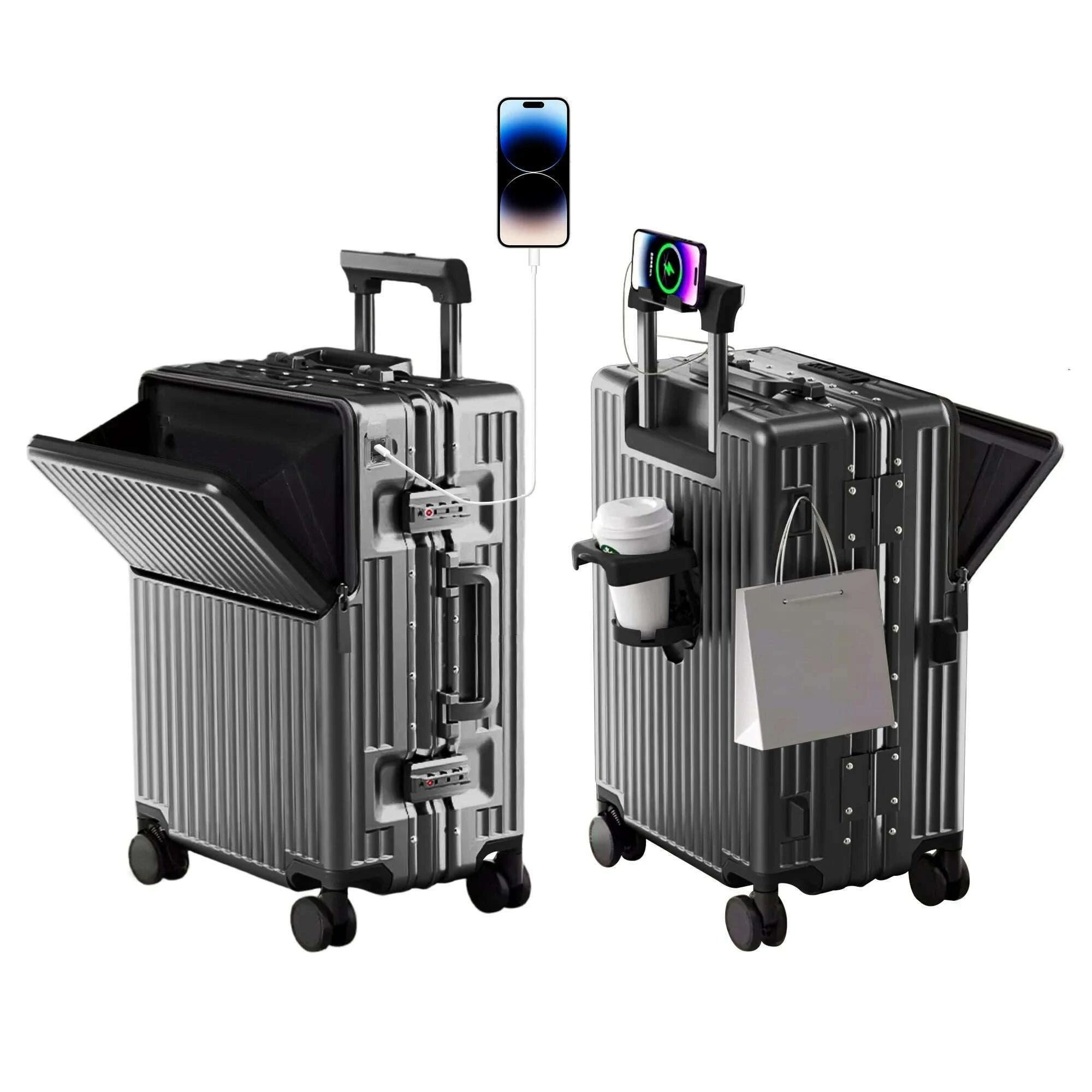 aiweiny-2025-aluminum-frame-suitcase-pc-hard-shell-pressure-resistant-travel-luggage-360°-silent-swivel-wheels-with-tsa-lockkimlud-womens-fashion-34613693