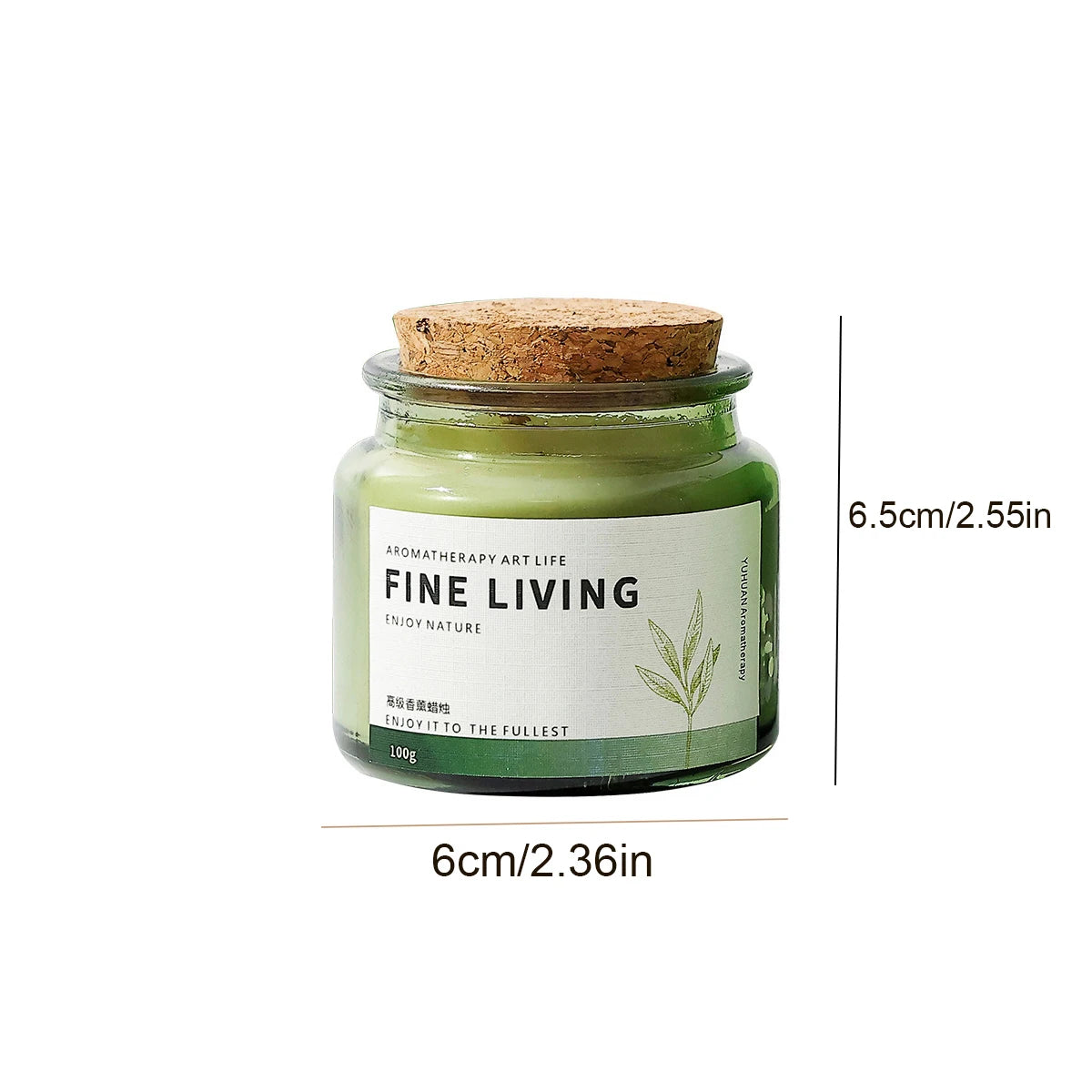 KIMLUD, 1pc Bedroom Aromatherapy Candle Cotton Core Soybean Wax Long lasting Fragrance Home Bedroom Atmosphere Light Luxury Aromatherapy, KIMLUD Womens Clothes