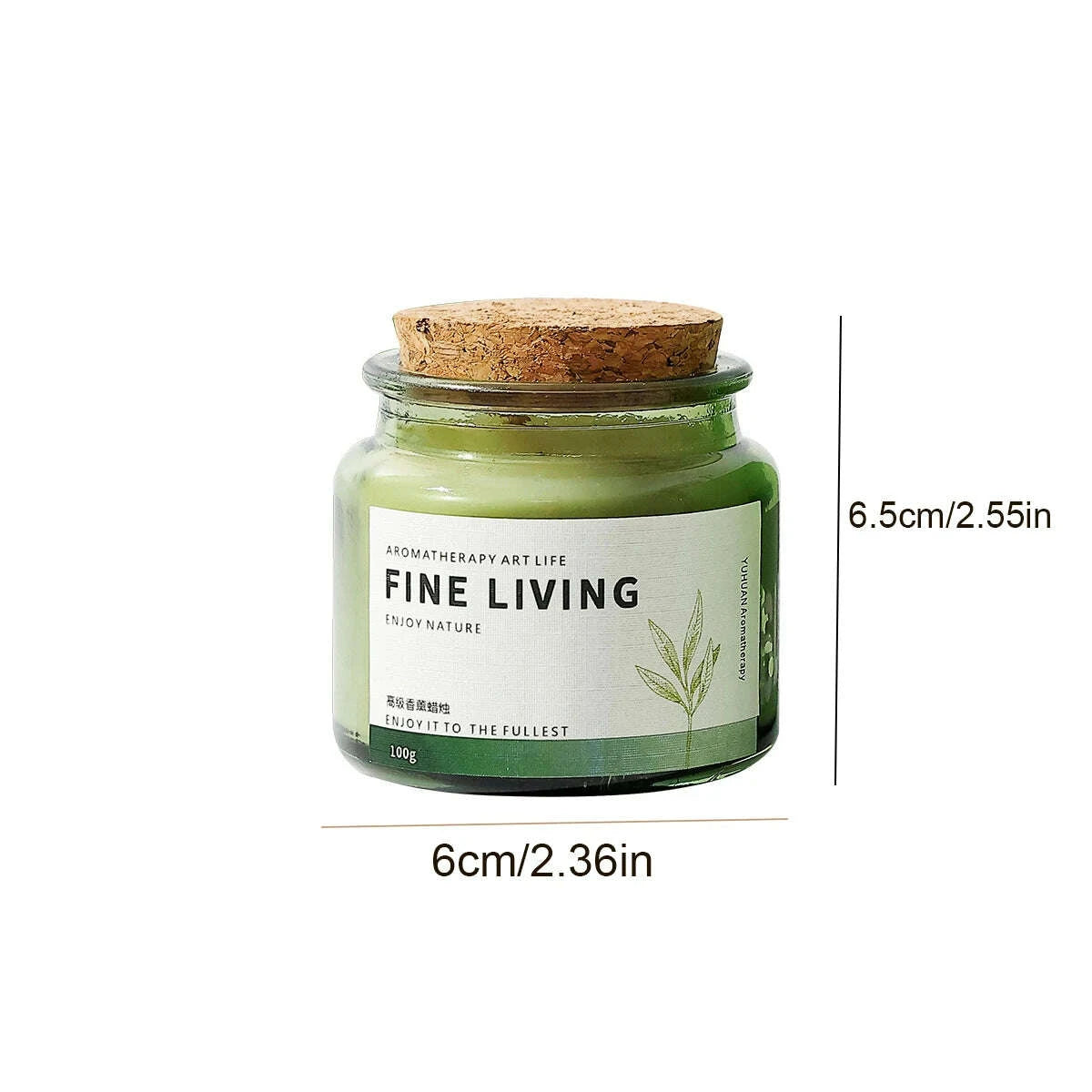 KIMLUD, 1pc Bedroom Aromatherapy Candle Cotton Core Soybean Wax Long lasting Fragrance Home Bedroom Atmosphere Light Luxury Aromatherapy, KIMLUD Womens Clothes