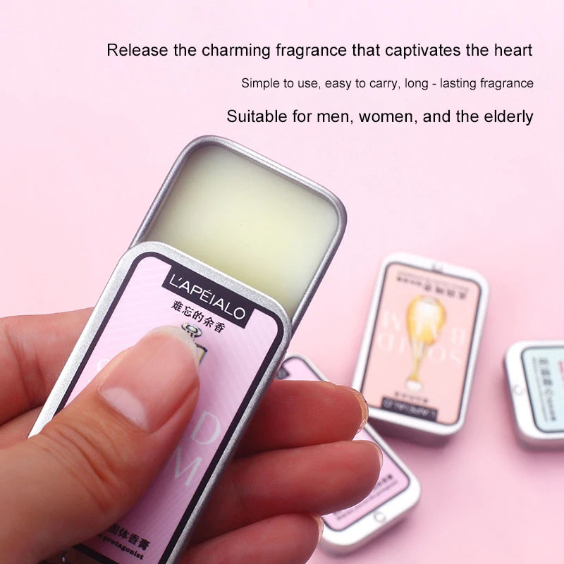 Alcohol Free Perfume Solid Balm For Unisex — Clear | KIMLUD