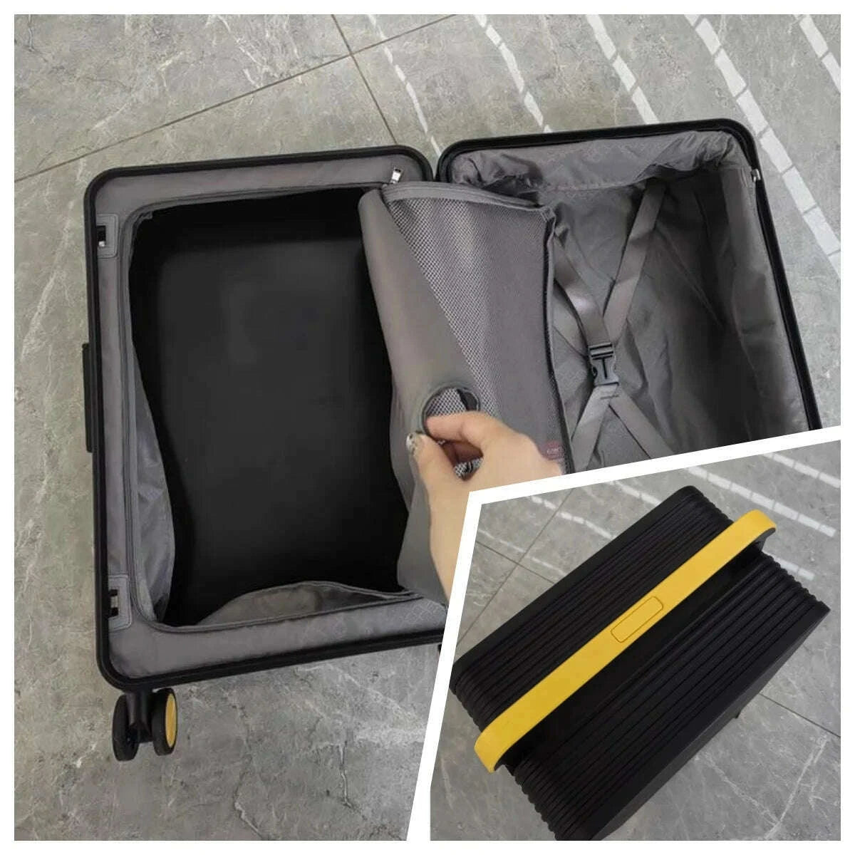 wide-handlebar-rolling-luggage-high-quality-durable-pc-material-travel-balance-trolley-suitcase-with-360°-spinner-wheel-tsa-lockkimlud-womens-fashion-34614273