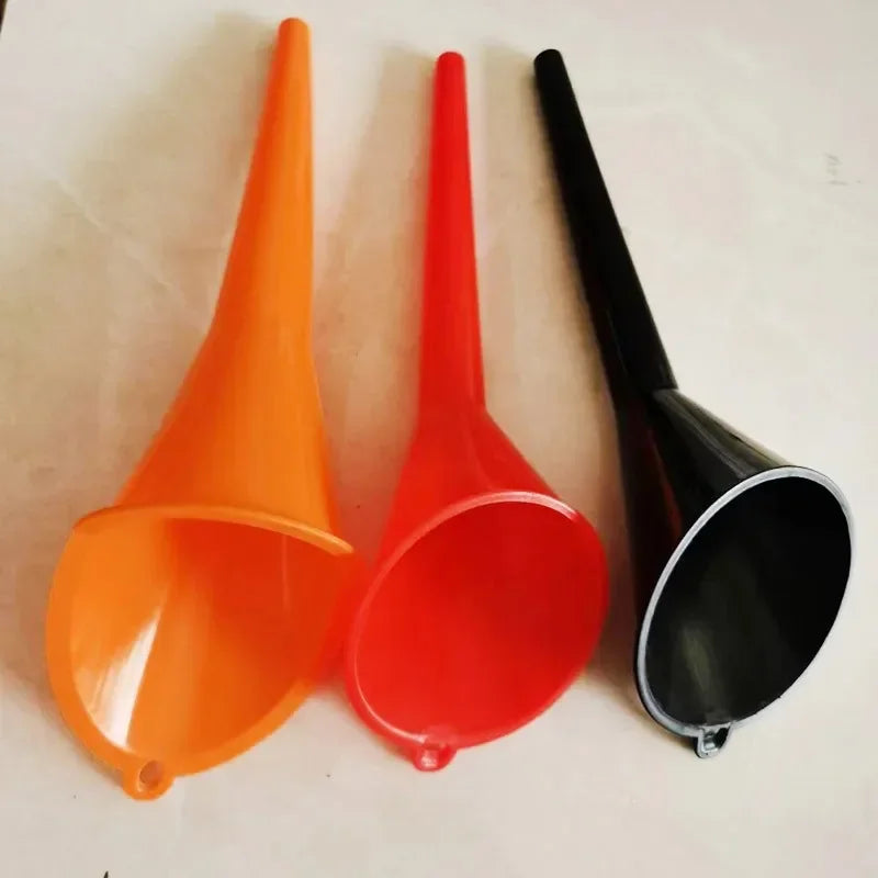 Oil Funnel - Long Stem Anti-Splash Plastic Auto Fuel Filling Tool | KIMLUD