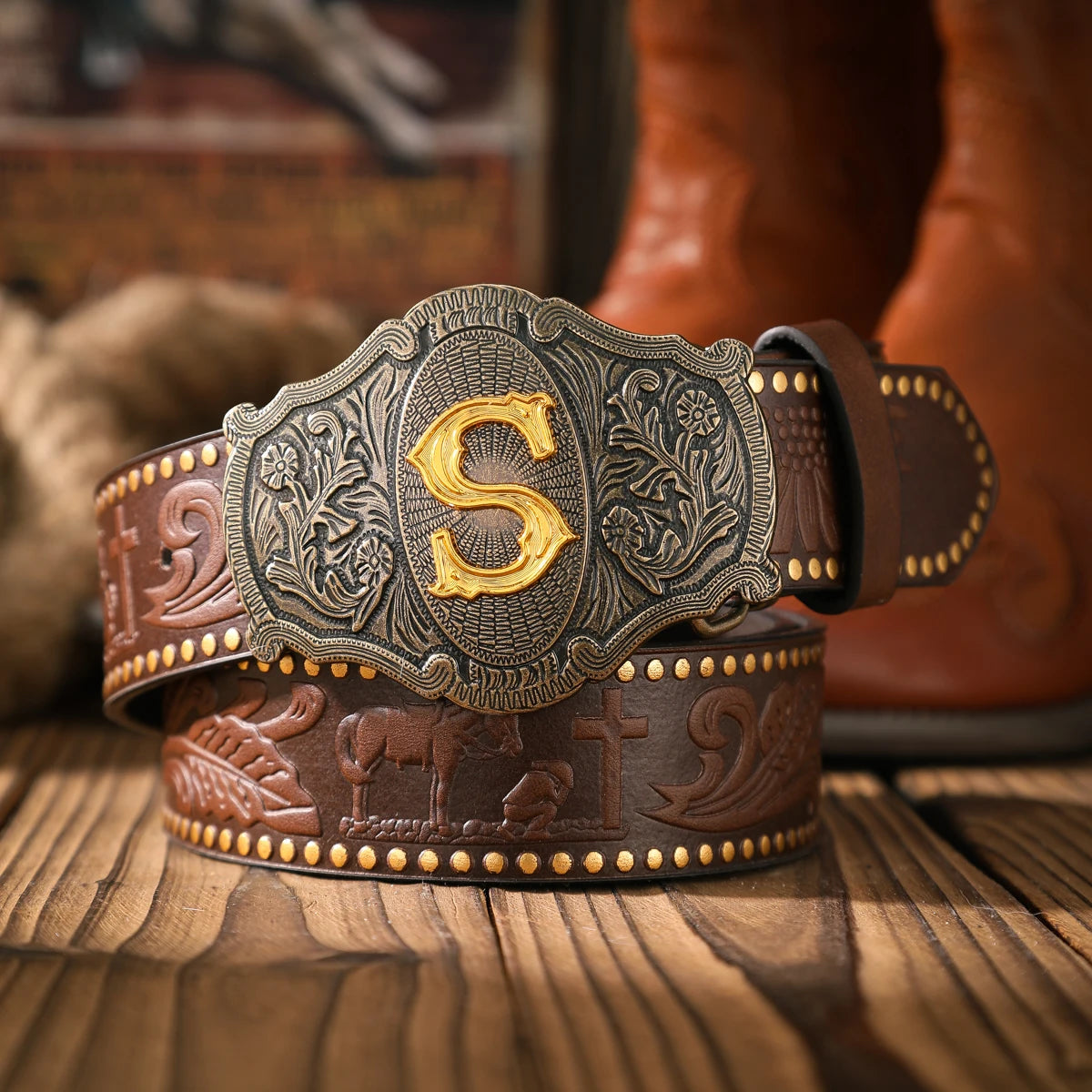 Casual Retro PU Belt With Metal Buckle — Black | KIMLUD
