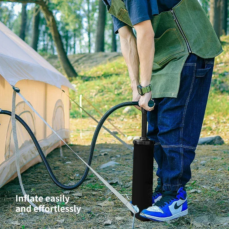 Outdoor Camping Complete Set Large Inflatable Tents for New Material of Equipment for Sun Protection Outdoor Overnight Shelter