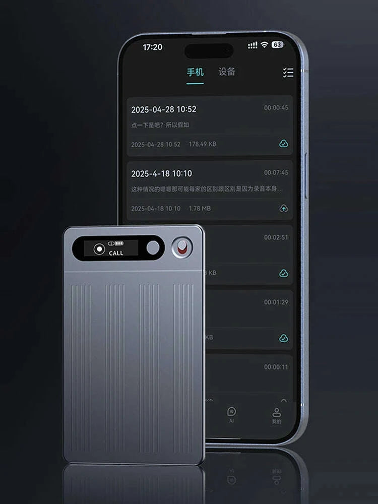 KIMLUD, 64G AI Voice Recorder Transcribe & Summarize Audio Recorder with Case Transcribe & Summarization with ChatGPT for Meetings/Calls, KIMLUD Womens Clothes