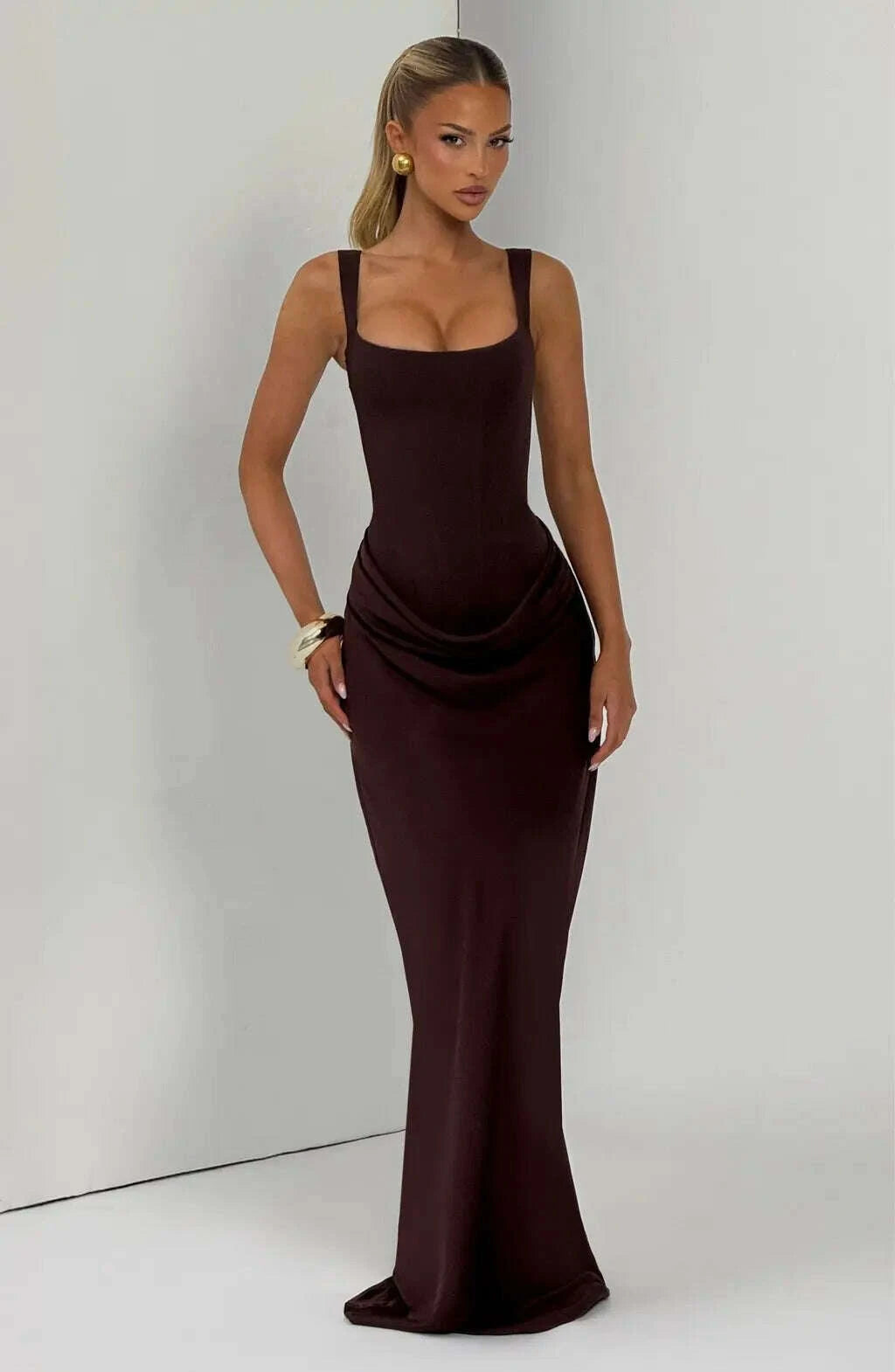 womens-casual-long-sleeved-slim-fit-fishbone-pure-desire-suspender-jumpsuit-long-skirt-slim-fit-solid-color-hip-hugging-dresskimludkimlud-35578152