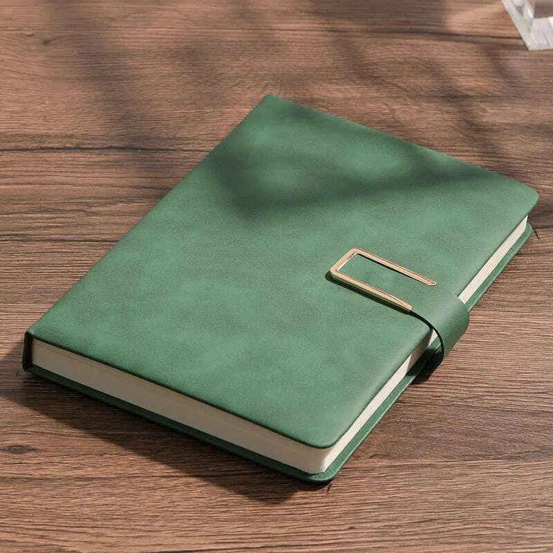 vintage-a5-leather-notebook-with-personalized-soft-cover---perfect-for-business-meetings-and-college-lifekimlud-womens-fashion-34602098