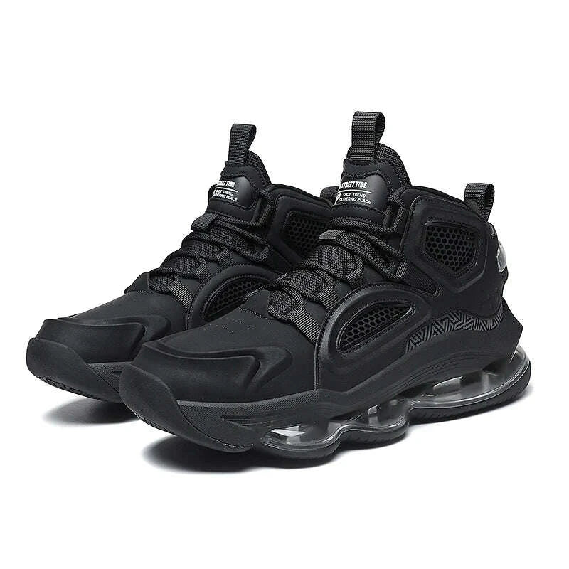 KIMLUD, Casual and trendy men's sports shoes Luxury designer style Autumn and Winter Outdoor high-quality shoes Comfortable Thick Bottom, KIMLUD Womens Clothes