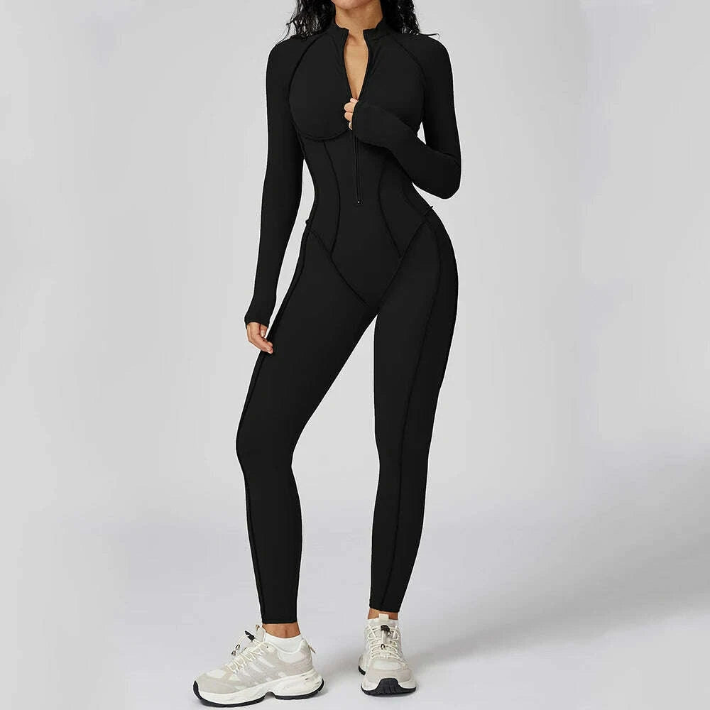 yoga-bodysuit-long-sleeved-womens-tracksuits-gym-zipper-jumpsuits-sports-workout-high-intensity-fitness-one-piece-tights-suitkimludkimlud-35560417