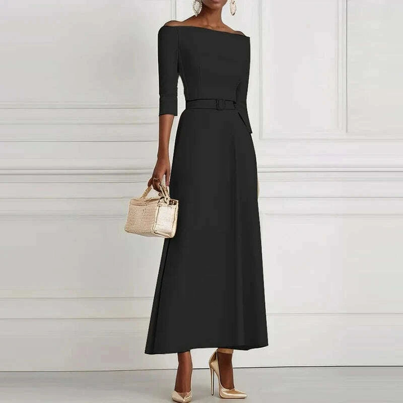 office-ladies-elegant-solid-high-waist-party-dress-2025-spring-crew-neck-hollow-long-dress-autumn-long-sleeve-a-line-maxi-dresskimlud-womens-fashion-34626131