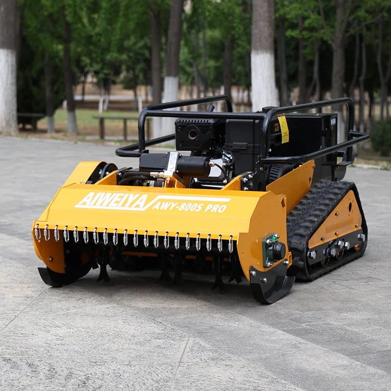 Remote Control Lawn Mower – Petrol Engine | KIMLUD