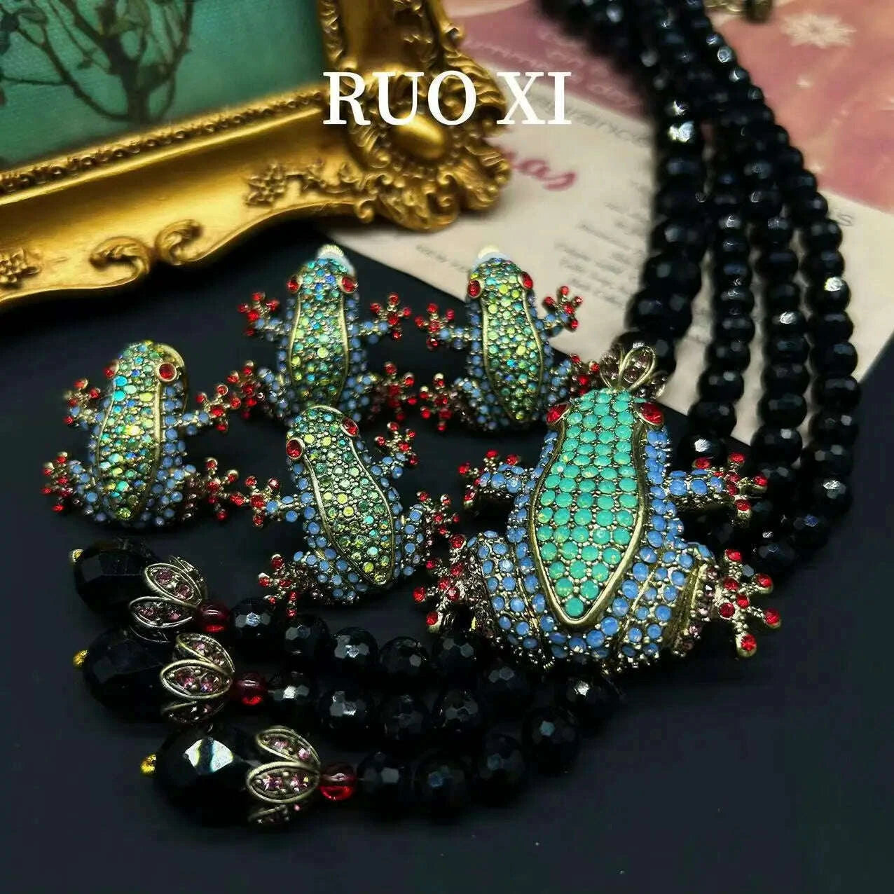 vintage-european-and-american-style-vintage-bohemian-tassel-animal-frog-set-autumn-and-winter-necklace-earrings-kimlud-kimlud-33912728
