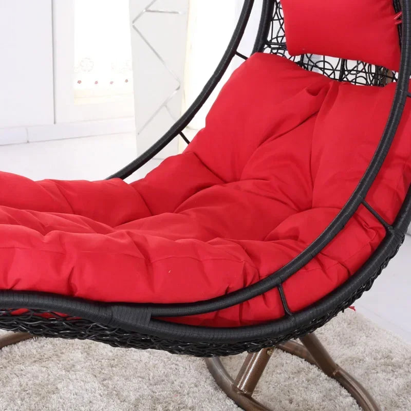 A Moderne terrasse schaukel stuhl hängen luxus ei stuhl hängen gemütliche sillas colgantes