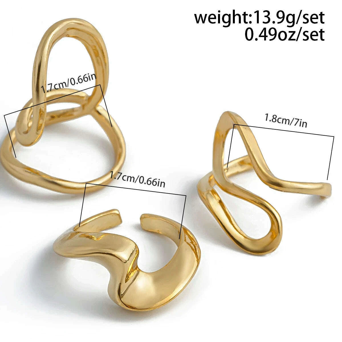 ingemark-3pcs-creative-irregular-twisted-metal-open-rings-for-women-vintage-geometric-adjustable-finger-ring-couple-accessories-kimlud-kimlud-33914518