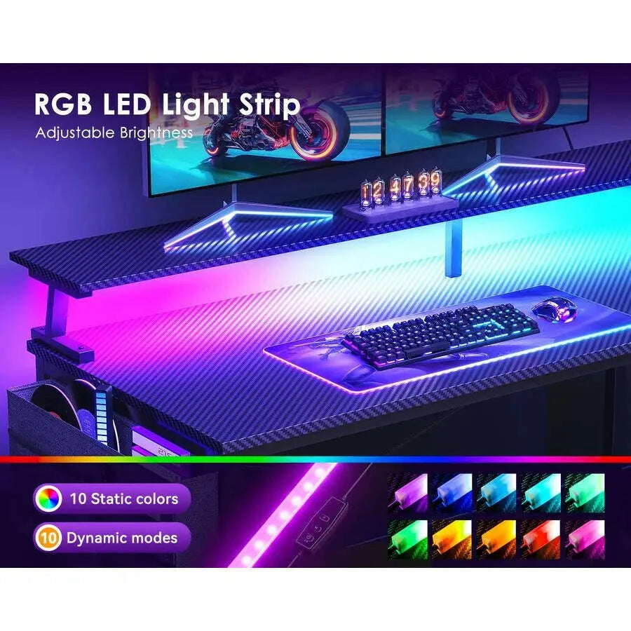 48-inch-gaming-desk-with-usb-charging-ports-and-led-lights-reversible-l-shaped-computer-desk-with-storage-shelves-amp-monitorkimludkimlud-35572110