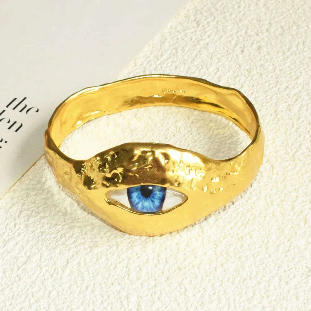 new-exaggerated-alloy-plated-eyes-nose-mouth-bangle-bracelet-for-women-fashion-jewelry-gorgeous-hand-simple-bracelet-accessorykimludkimlud-35558742