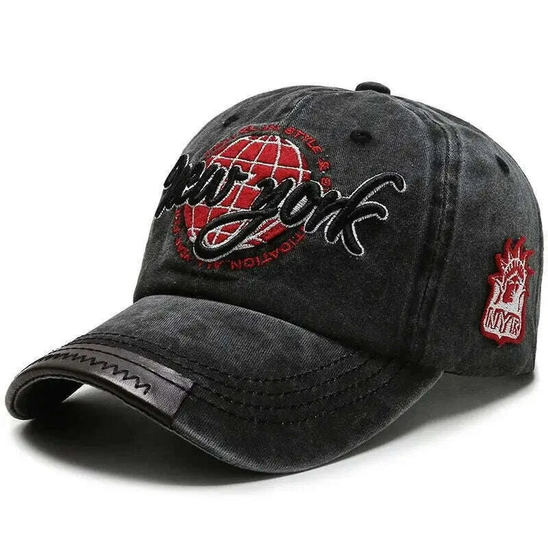 new-distressed-cotton-washed-baseball-cap-korean-outdoor-sunscreen-hat-casual-and-versatile-street-spring-and-autumn-sunhat-kimlud-kimlud-33921742