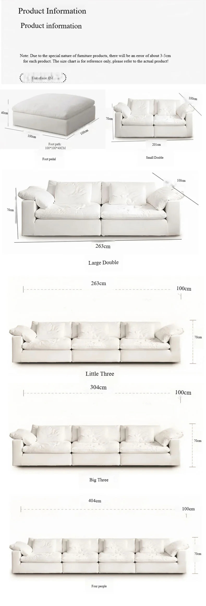 Velvet L-Shaped Sofa With Two-Three Seater Config — Ivory | KIMLUD