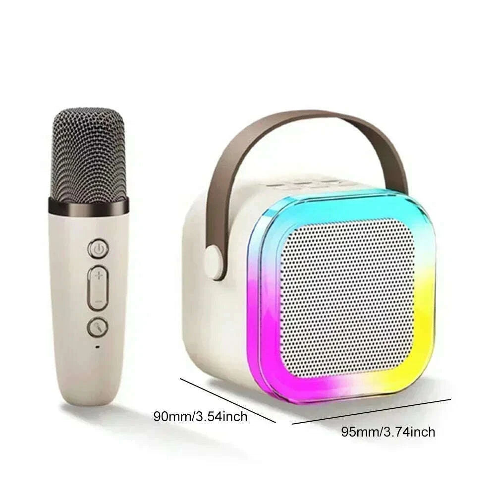 k12-bluetooth-karaoke-machine-portable-53-pa-speaker-system-with-1-2-wireless-microphones-home-family-singing-childrens-gifts-kimlud-kimlud-33915506