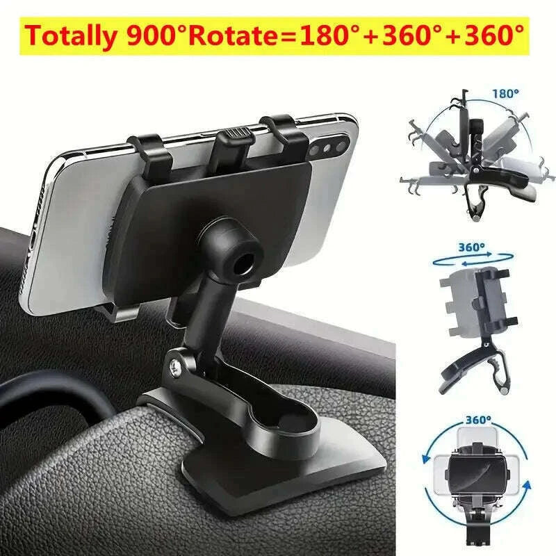 car-mobile-phone-holder-360-rotation-dash-board-easy-clip-mount-stand-universal-gps-navigation-bracket-for-iphone-xiaomi-samsungkimlud-womens-fashion-34626878