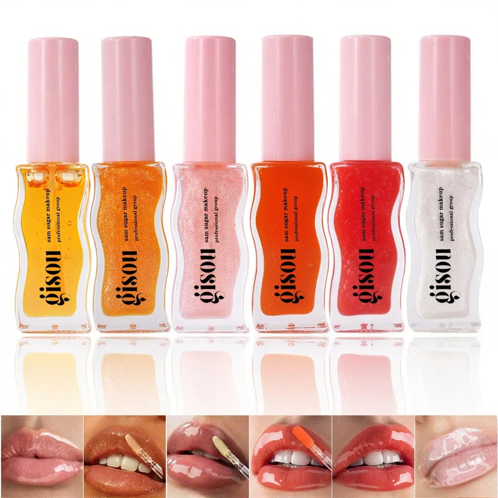 Honey-Infused Lip Gloss Lip Oil Fusion Hydration For Everyday Radiance — Pink | KIMLUD