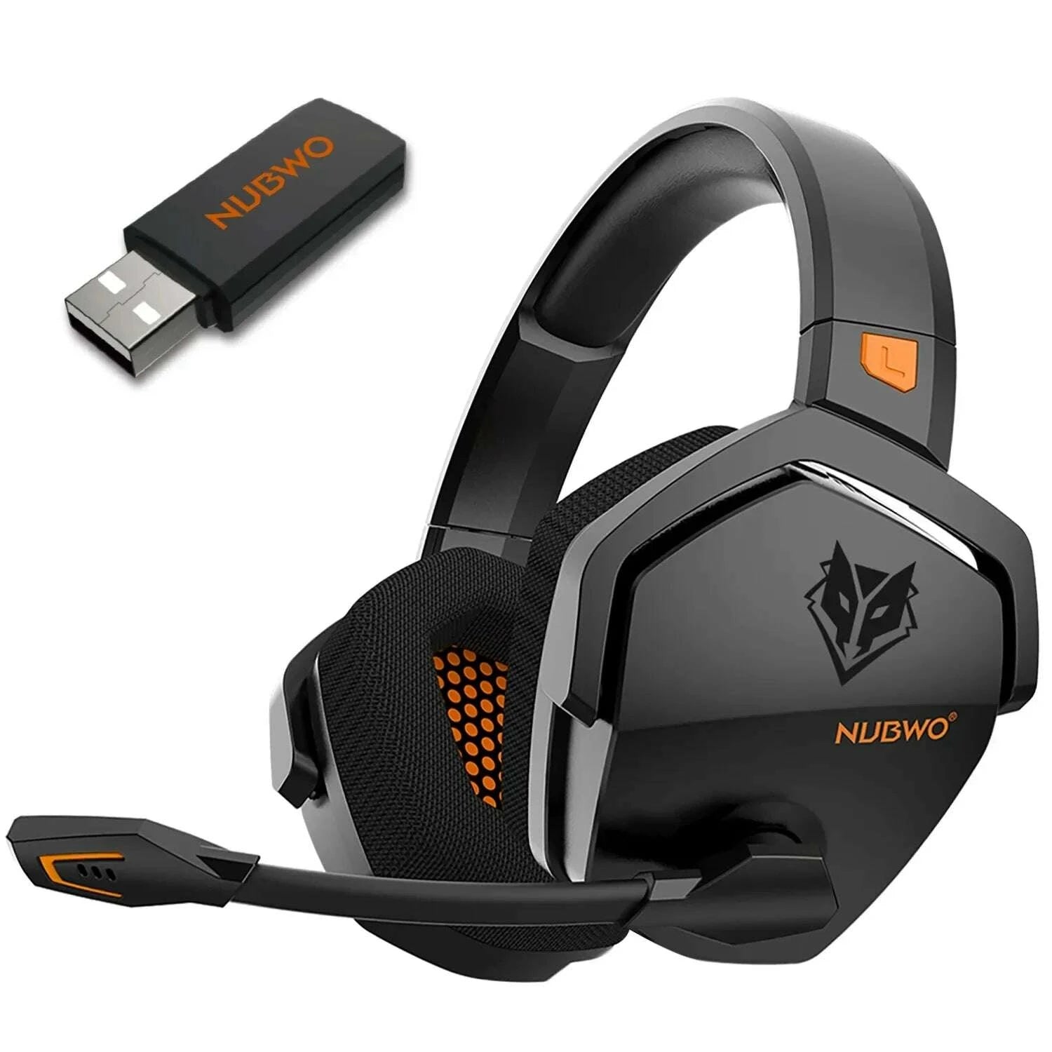 KIMLUD, NUBWO G06 Dual Wireless Gaming Headset with Microphone for PS5, PS4, PC, Mobile, Switch 2.4GHz Wireless Bluetooth Headphone, KIMLUD Womens Clothes