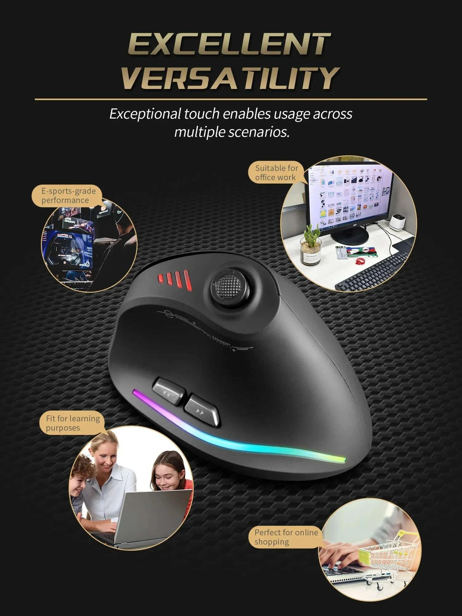 zelotes-f18-vertical-ergonomic-mouse-24g-wireless-mouse-bluetooth-24000dpi-with-programming-gaming-mouse-for-pc-computer-laptopkimludkimlud-35565017