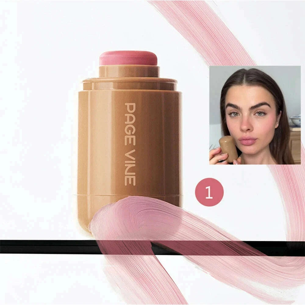 page-vine-pocket-blush-stick-multi-functional-6-colors-lip-cheek-highlighter-waterproof-natural-glow-balmkimlud-womens-fashion-33921200