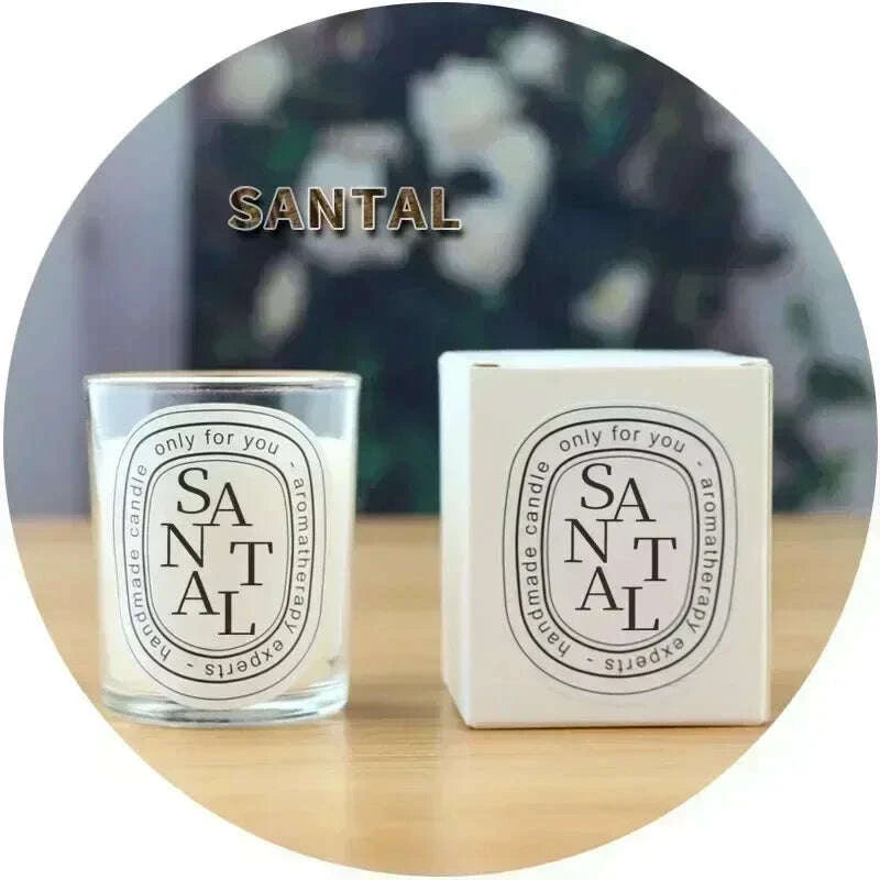 KIMLUD, 2025 Fragrance Scented Candle Romantic Gift Transparent Jar Aromatic Candles Light for Wedding Guest, KIMLUD Womens Clothes