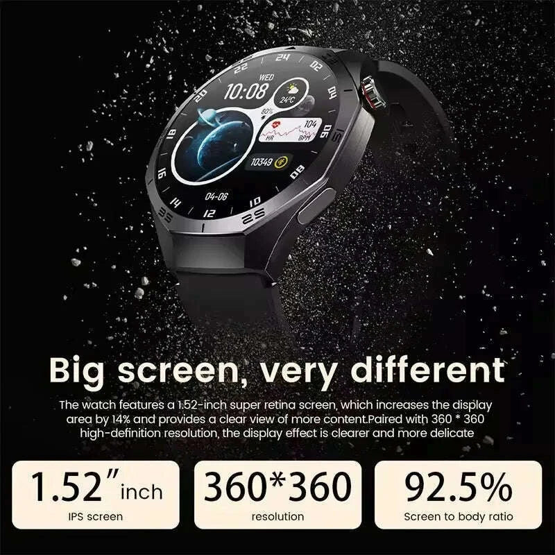 2025new-guhuavmi-gt5-pro-smart-watch-men-hd-amoled-screen-gps-motion-trajectory-heartrate-bluetooth-call-152-smartwatch-ip68kimlud-womens-fashion-34609097
