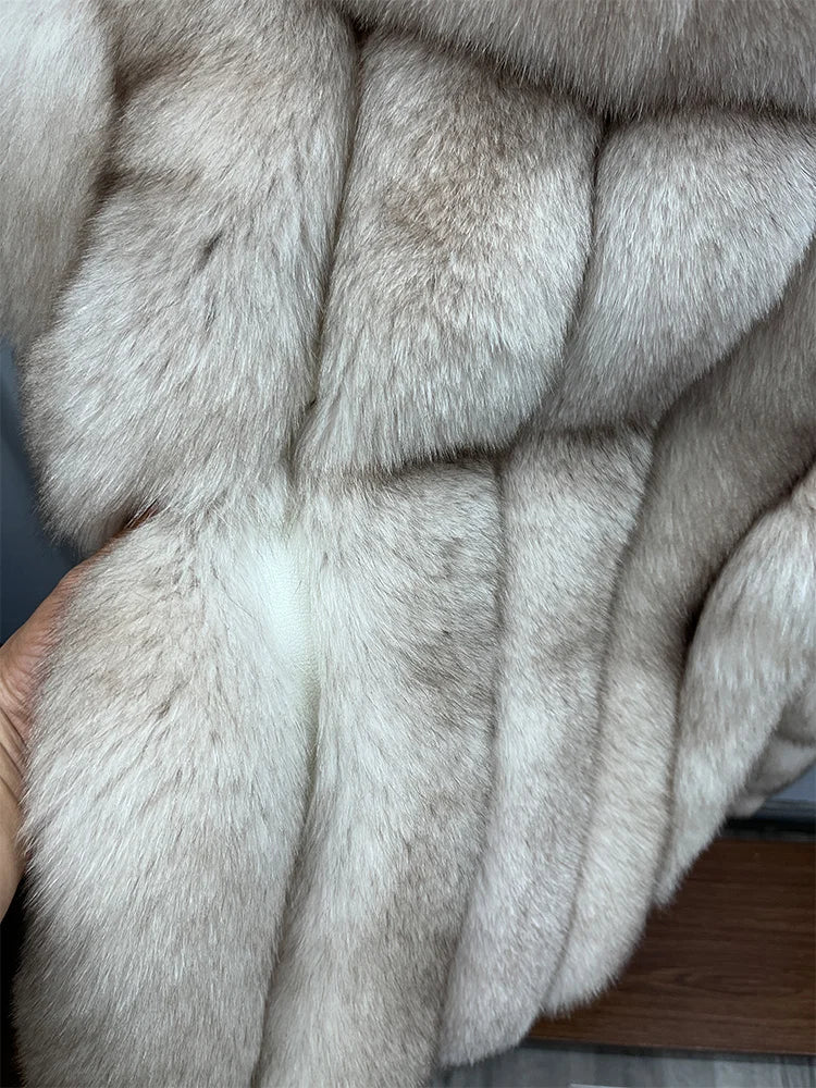 Fox Fur Coat – Luxury Mid-Length – Fox Fur | KIMLUD