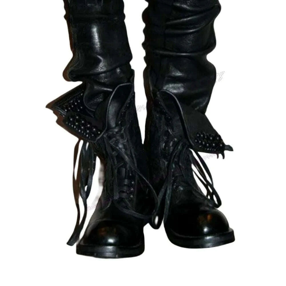 black-lace-up-round-toe-boots-for-men-vintage-matte-leather-british-style-motorcycle-shoes-casual-runway-new-style-mens-shoeskimlud-womens-fashion-34600101