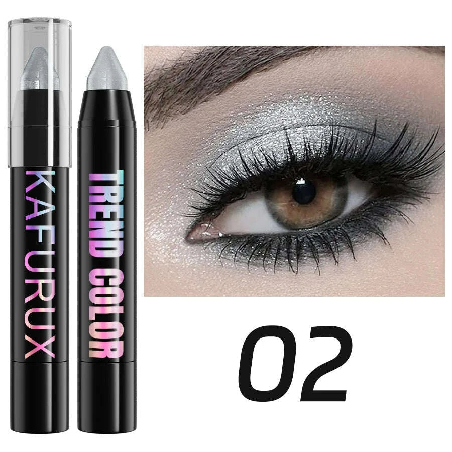 19-color-1pcs-smoky-dark-green-eyeshadow-pen-stick-waterproof-metallic-glitter-eye-shadow-highlighter-pencil-makeup-tool-cosmetkimludkimlud-35575065