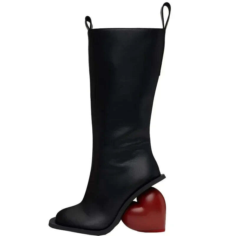 kimlud-new-retro-sexy-round-toe-peach-heart-heel-side-zipper-knee-high-boots-european-american-fashion-show-color-blocked-womens-boots-kimlud-womens-clothes-35044476