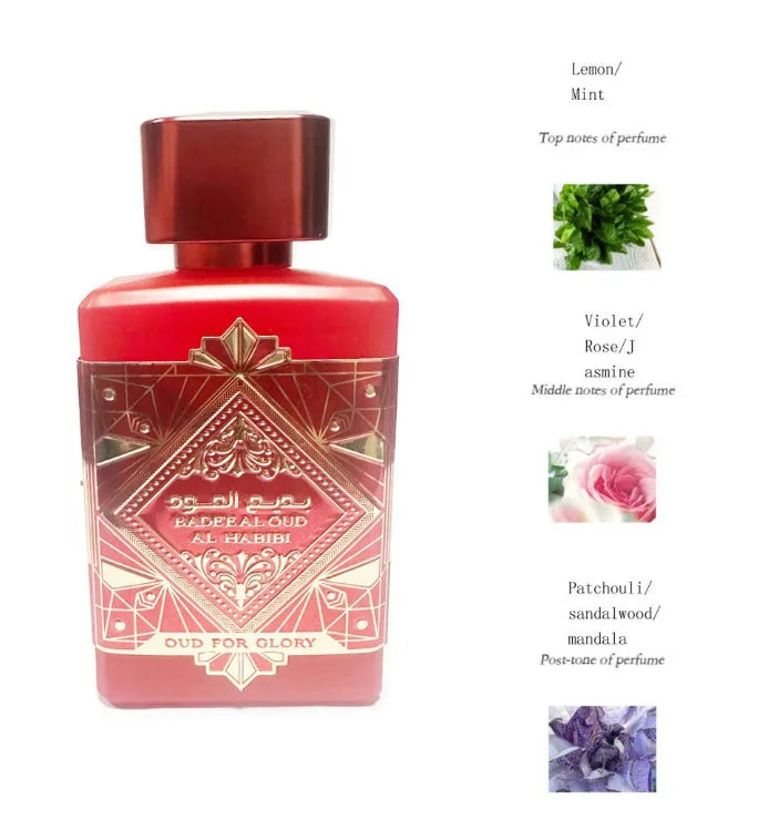 Arabian Inspired Long Lasting Perfume — Clear | KIMLUD