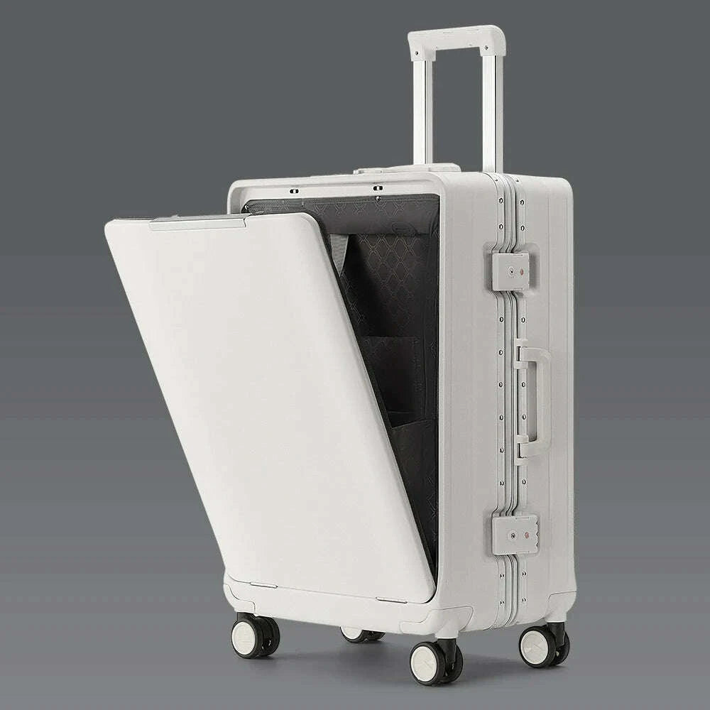 klqdzms-cabin-suitcase-travel-bag-202426-inch-boarding-box-aluminum-frame-trolley-case-front-opening-studen-laptop-luggagekimlud-womens-fashion-34612949