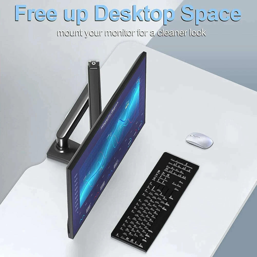 single-monitor-stand-swivel-monitor-bracket-free-adjustable-expandable-display-bracket-holds-49-to-198lbs-for-home-officekimlud-womens-fashion-34601419