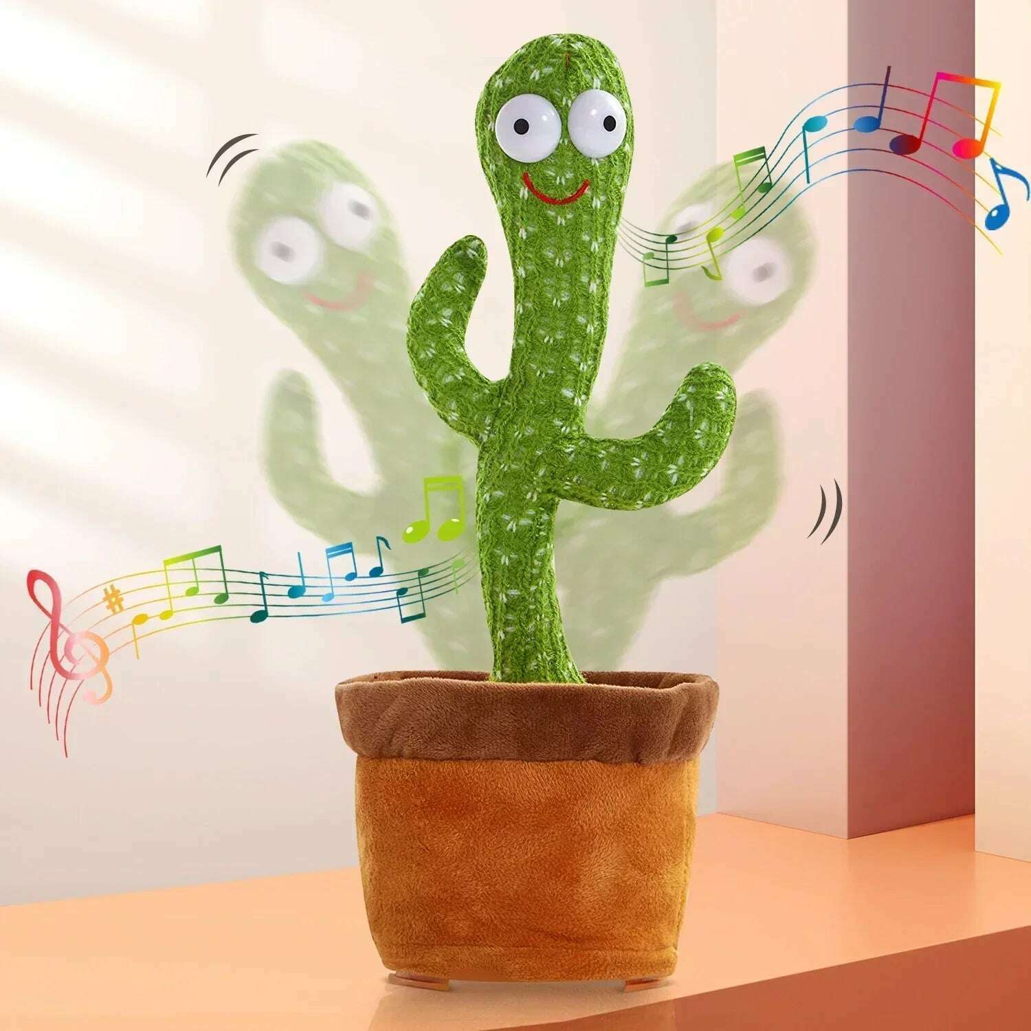 KIMLUD, A Talking Cactus Toy That Can Be Charged, Recorded, and Repeated. Suitable for Spanish, English, and Arabic Voice Changer, KIMLUD Womens Clothes