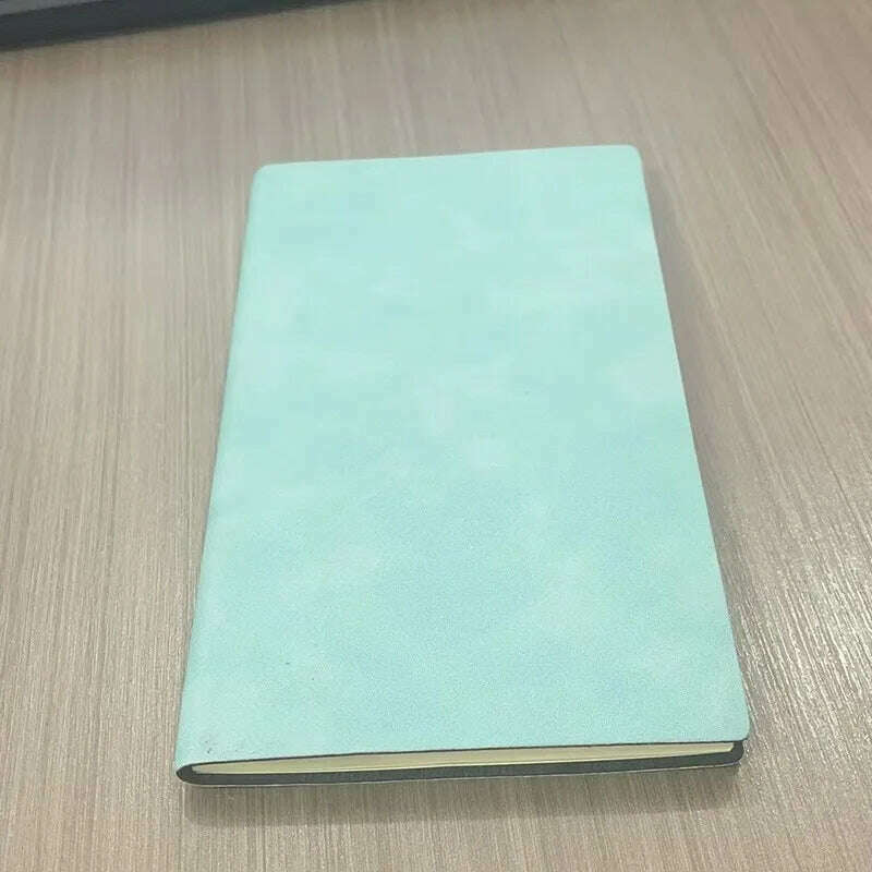 A5 Thickened Deer Head Notebook Business PU Soft Leather Notepad With Horizontal Lines School Office Supplies Stationery - KIMLUD
