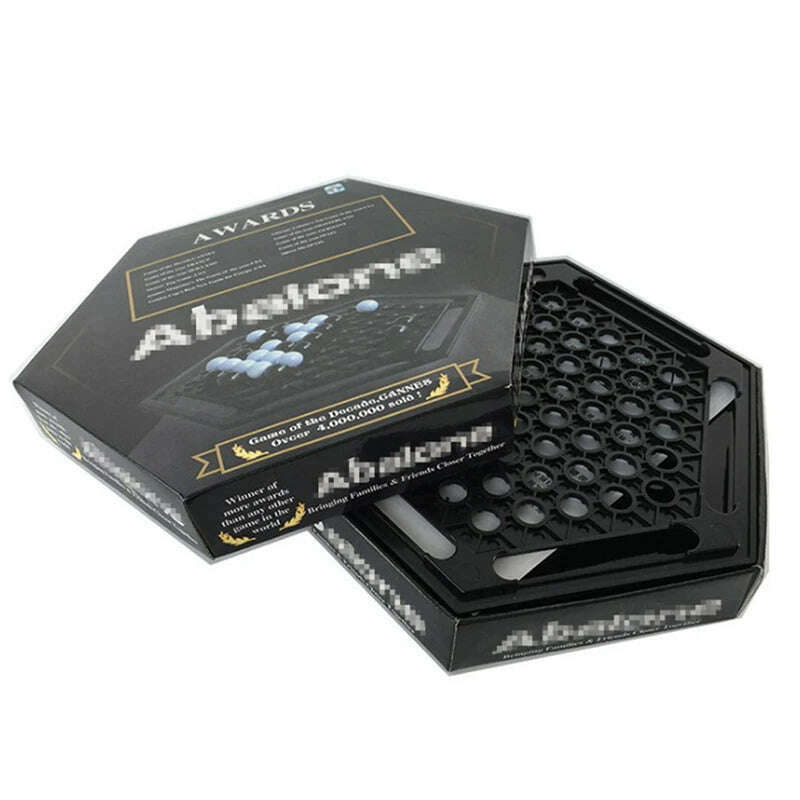 KIMLUD, Abalone Table Games Portable Chess Set Family Board Game For Children Kids, KIMLUD Womens Clothes